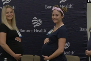 В одном отделении больницы одновременно забеременели 16 медсестер