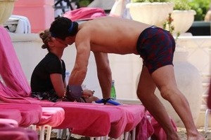 Кличко з Панеттьєрі і донькою відпочили на Барбадосі