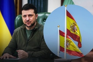 Зеленский отправляется с первым визитом в Испанию
