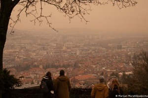 Пыльная буря из Сахары накрыла Европу 