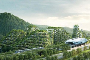 Китай строит первый в мире «лесной город», в котором будет жить 30 тысяч человек