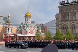 Бункерная моль на так назыаемом параде 9 мая пробубнила, что не допустит глобального столкновения