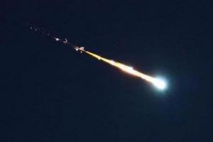 У США зняли на відео величезний палаючий метеорит