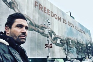 Зірка «Хоббіта» вражений морозною красою Києва і волелюбністю українців