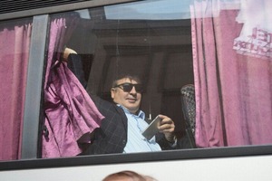 Соцсети представили «прорыв» Саакашвили через границу в фотожабах
