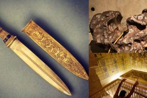 Кинжал Тутанхамона был выкован из иноплатнетного железа