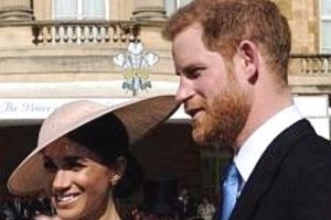 Принц Гарри и Меган Маркл впервые вышли в свет как супружеская пара