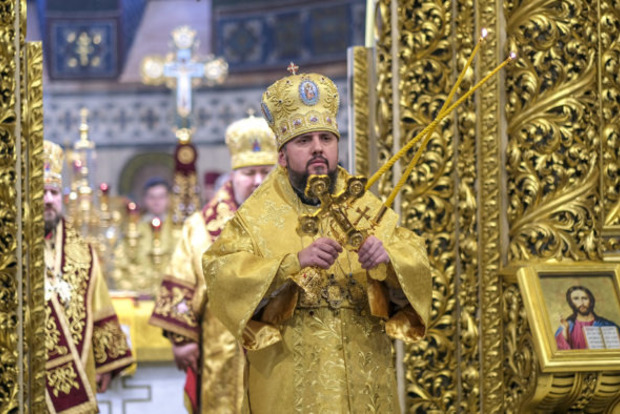 В Софии Киевской проходит интронизация главы ПЦУ Епифания