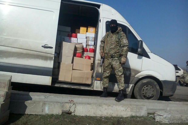 В Донецкой области «Фантом» задержал партию продуктов почти на 200 тысяч гривен