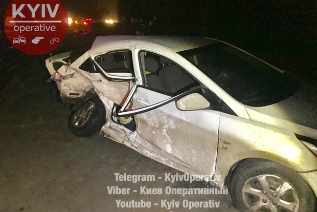 Женщина-водитель погибла в ДТП под Киевом