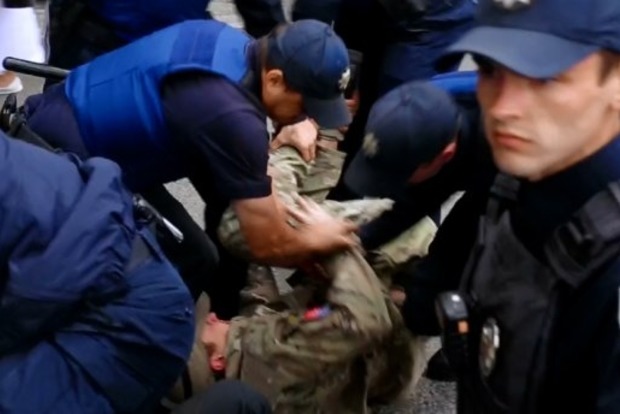Бійка під генконсульством РФ в Одесі: затримано чотирьох членів ПС