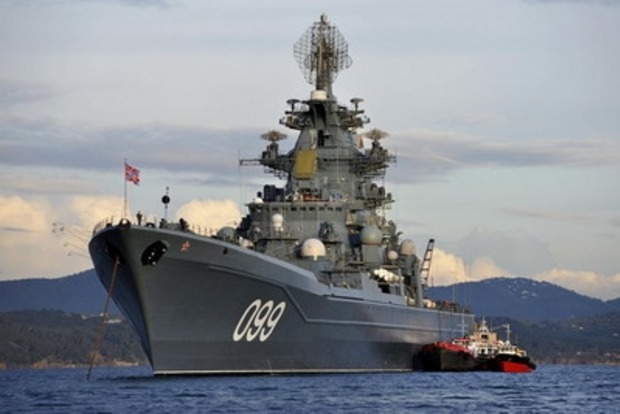 ﻿Росія почала військово-морські навчання у Чорному морі