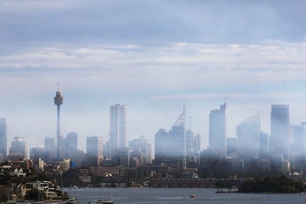 Над Сиднеем образовался опасный смог 