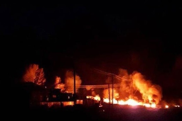 Крупный пожар: под Саратовом загорелся нефтепровод