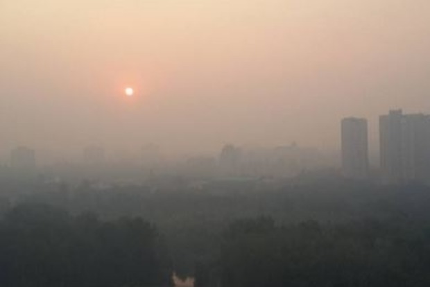 Загрязнение воздуха в Киеве по-прежнему превышает предельно допустимые нормы