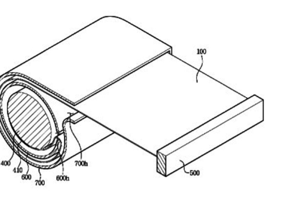 Samsung запатентовал телевизор, который сворачивается в рулон