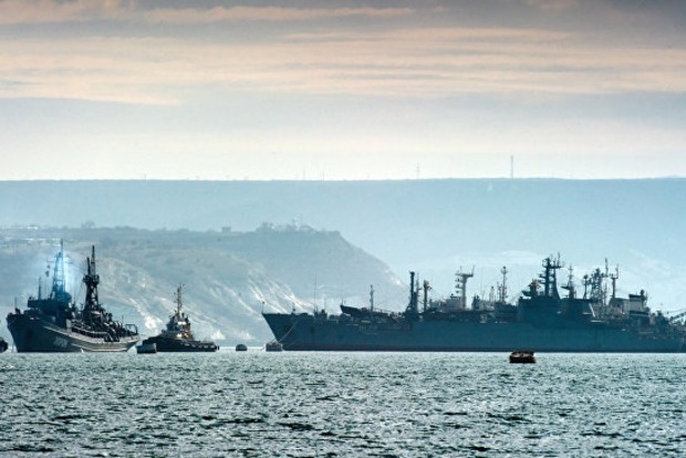 Из-за стрельб Украины корабли Черноморского флота вышли в море