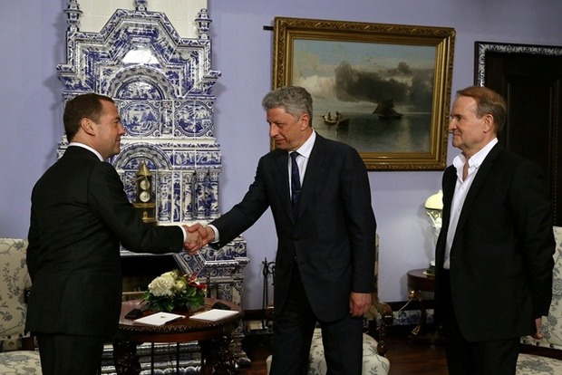 СБУ даст оценку встрече Медведчука и Бойко с Медведевым
