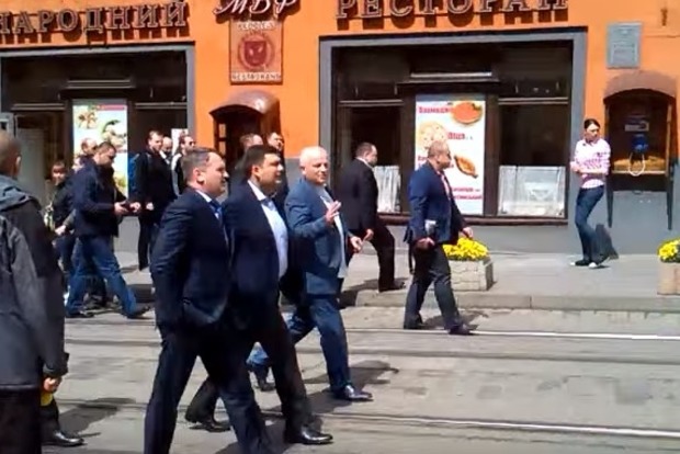 Гройсман прибув до Львова з нагоди Дня міста (відео)