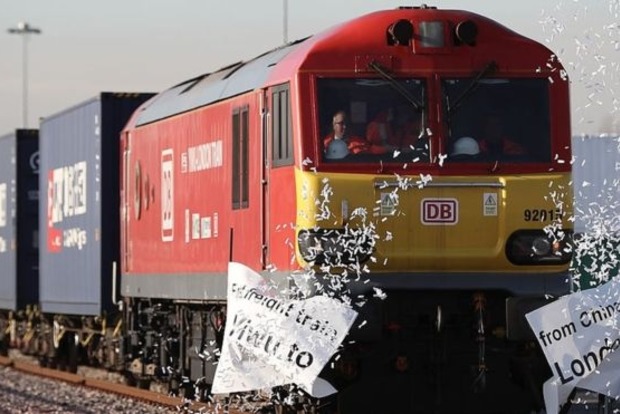 В Лондон прибув перший в історії товарний потяг із Китаю