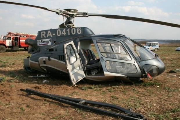 В России упал вертолет: двое погибших, двое пострадавших