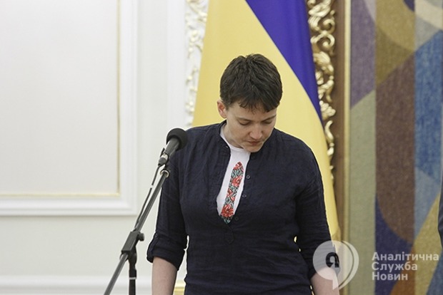 Савченко в письме к Трампу попросила не оставлять Украину один на один с агрессором 
