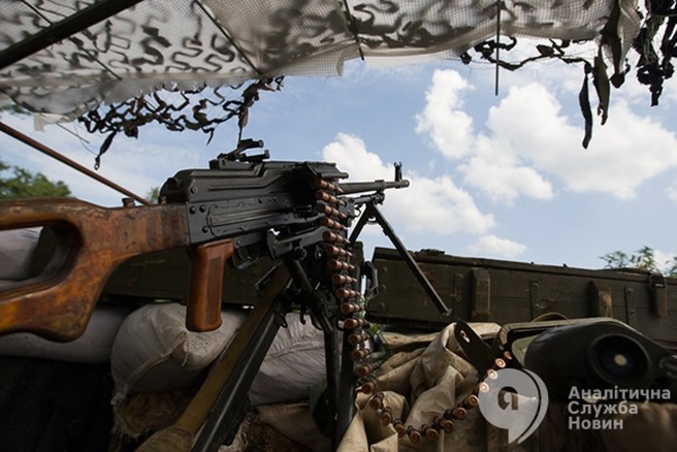 Боевики пытались прорвать оборону ВСУ в районе Тарамчука - штаб АТО