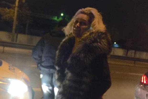 У Києві патрульні затримали п'яну жінку з собачкою на Peugeot