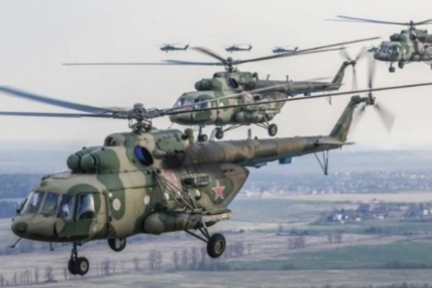 Військовий вертоліт Росії «Мі-8» вторгся на територію України