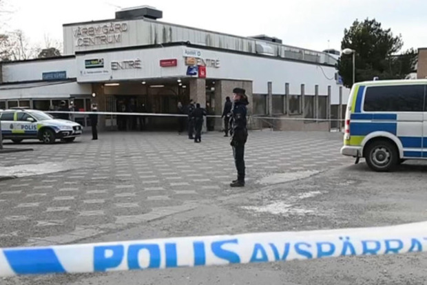 Взрыв в Стокгольме. Первое фото с места происшествия