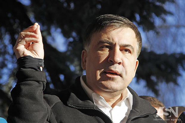 Пограничники запретили Саакашвили въезжать в Украину в течение 3 лет