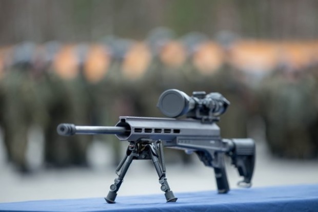 ﻿Бійці Нацгвардії отримали нові снайперські гвинтівки