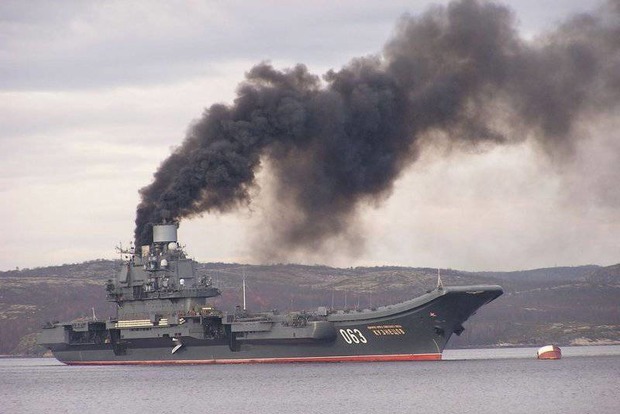 Корабль российского позора Адмирал Кузнецов будут ремонтировать в 2018 году