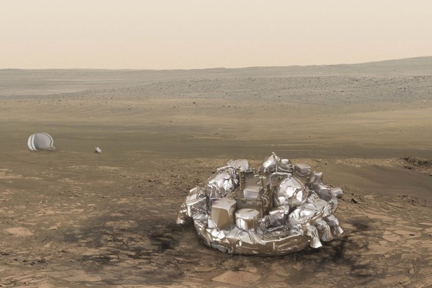 ЕКА назвало причину крушения модуля «Скиапарелли» на Марс