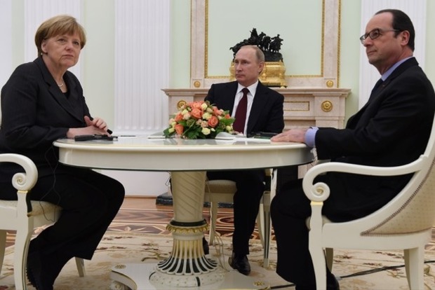 Путін, Меркель і Олланд домовилися продовжити «нормандський формат»