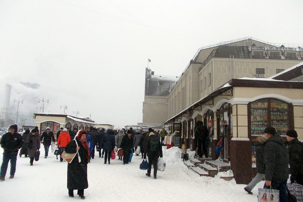 Очередное мінірування залізничного вокзалу в Києві