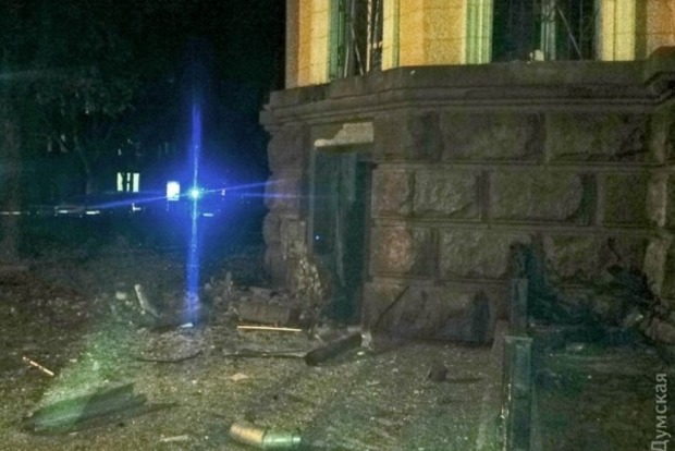 «Российский след» наследил при подрыве здания СБУ в Одессе