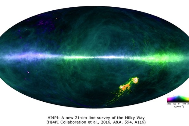 Ученые создали самую детальную карту Млечного пути