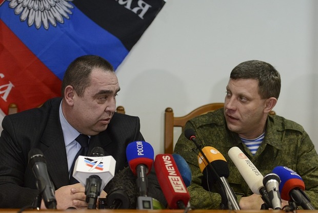 Захарченко и Плотницкий заявили, что идут спасать подконтрольный Украине Донбасс