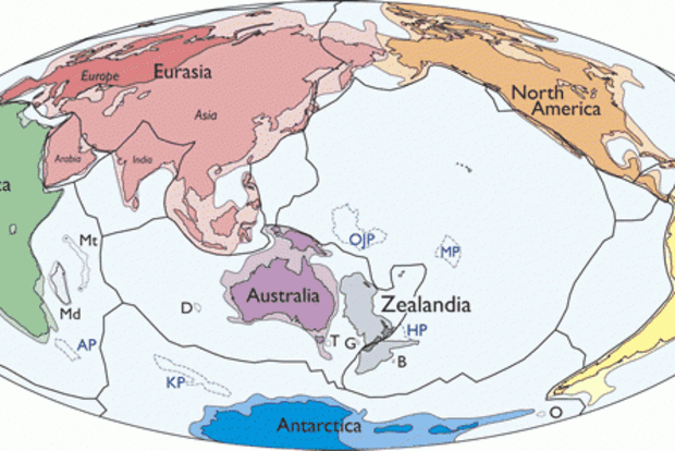 Ученые нашли на Земле седьмой континент и назвали его Зеаландия