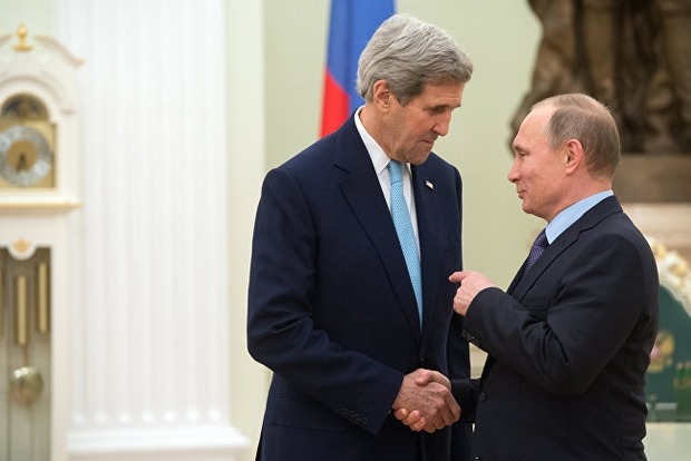 Керри прокомментировал итоги переговоров с Путиным относительно Украины