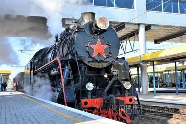 Сеть насмешили фото «поезда победы» в оккупированном Крыму