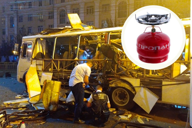 Причиною вибуху автобуса в Воронежі назвали газовий балон у пасажирки