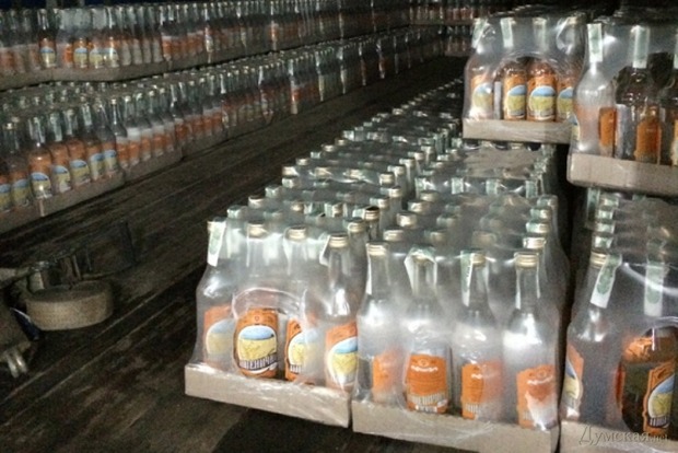 В Ужгороде полицейские обнаружили партию контрафактной водки
