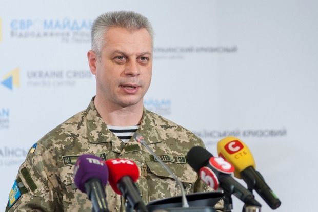 Лысенко: За сутки раненых и погибших военных в районе АТО нет