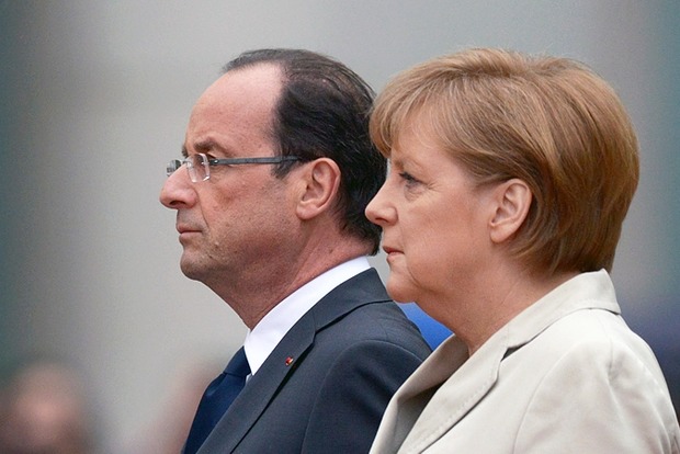 Меркель і Олланд обговорили з Путіним ситуацію на Донбасі