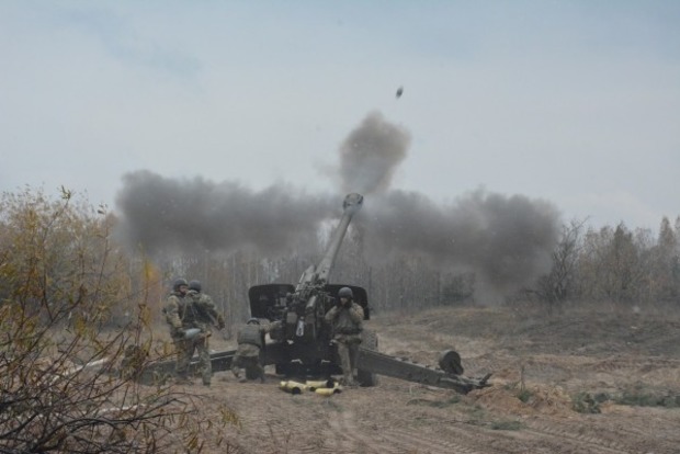 Бойовики потужно вдарили з артилерії по Широкино