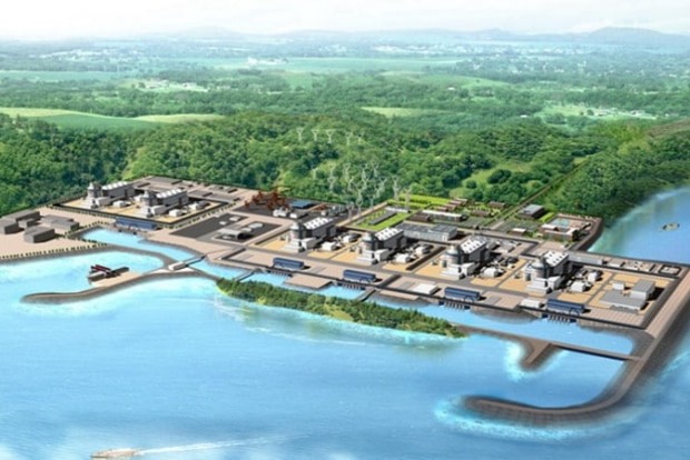 В Китае стартовало строительство пятого реактора АЭС Люфен