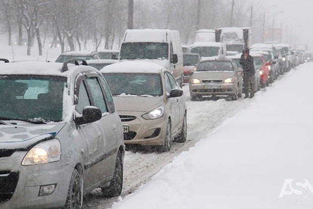 На Украину надвигаются снегопады и потепление
