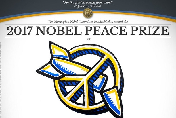 Нобелівську премію миру присудили компанії, що працює над забороною ядерної зброї